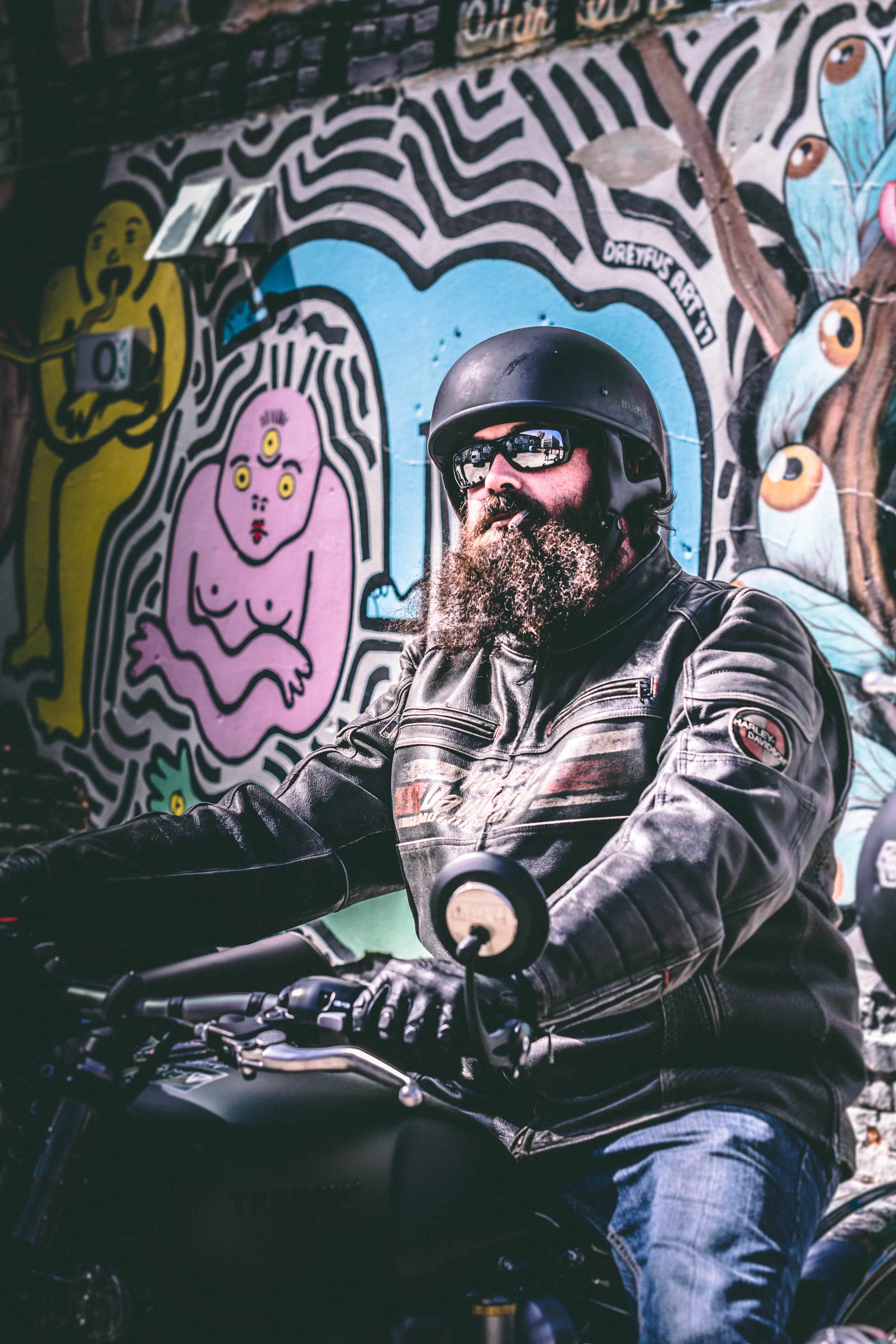 Kurtka motocyklowa Harleyowca